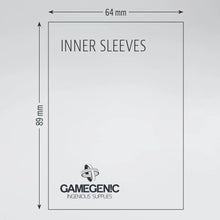 Lade das Bild in den Galerie-Viewer, Gamegenic - Prime Double Sleeving Pack - Black/Clear (2x80 Sleeves)