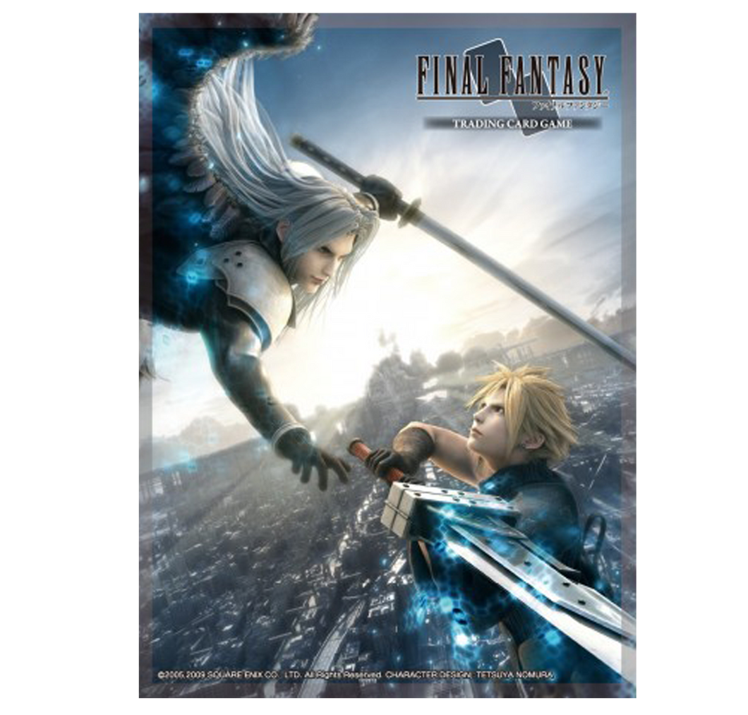 FFTCG Sleeves - FFVII Advent Children Cloud/Sephiroth (60 Sleeves)