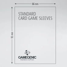 Lade das Bild in den Galerie-Viewer, Gamegenic - MATTE Standard Card Game Sleeves 66 x 91 mm - Clear (50 Sleeves)
