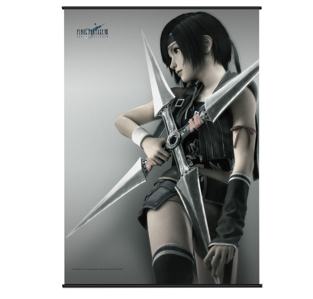 Final Fantasy Advent Children Wall Scroll - Yuffie Kisaragi