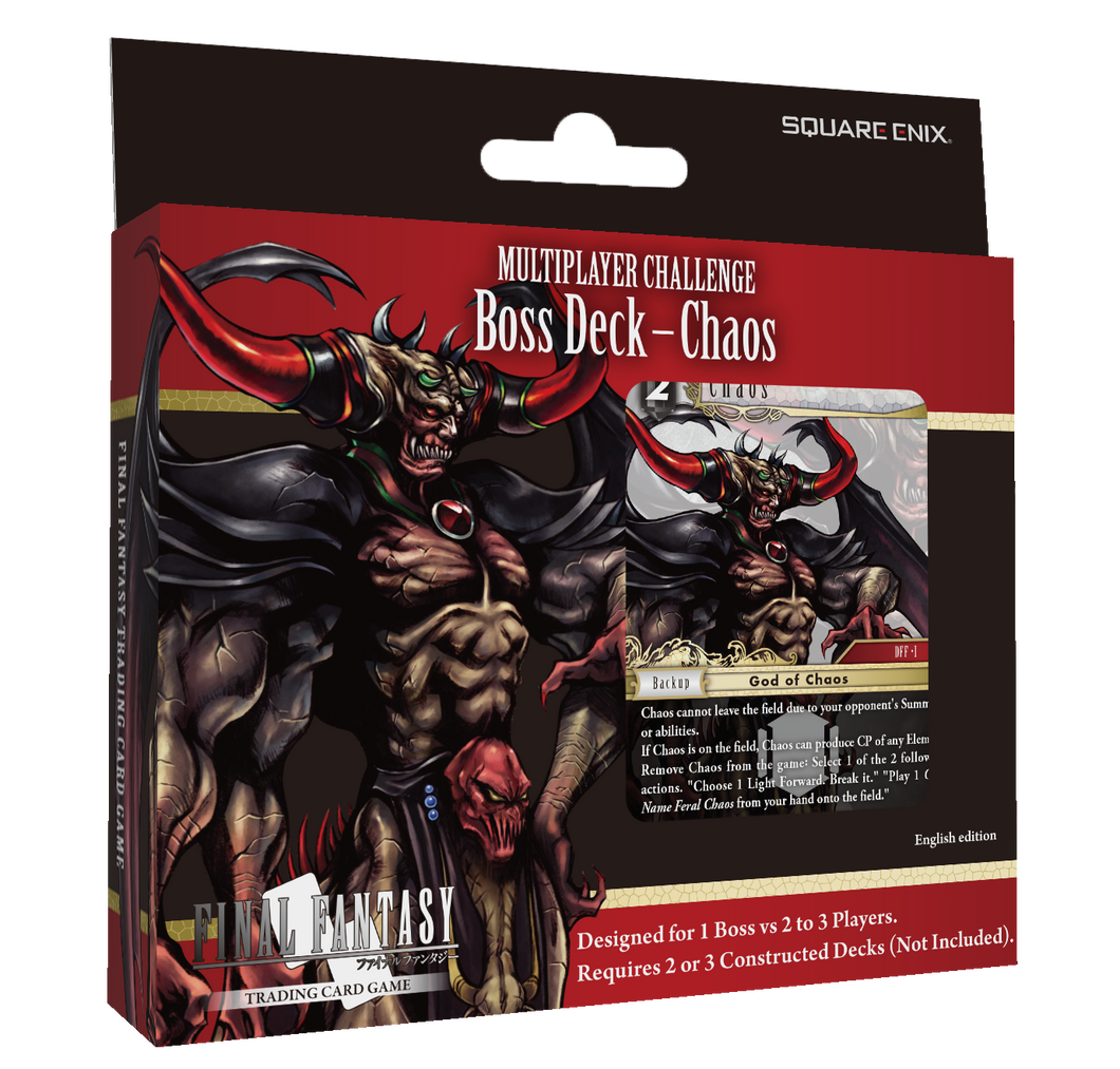 FFTCG Mehrspieler-Herausforderung - Boss Deck - Chaos (DE)