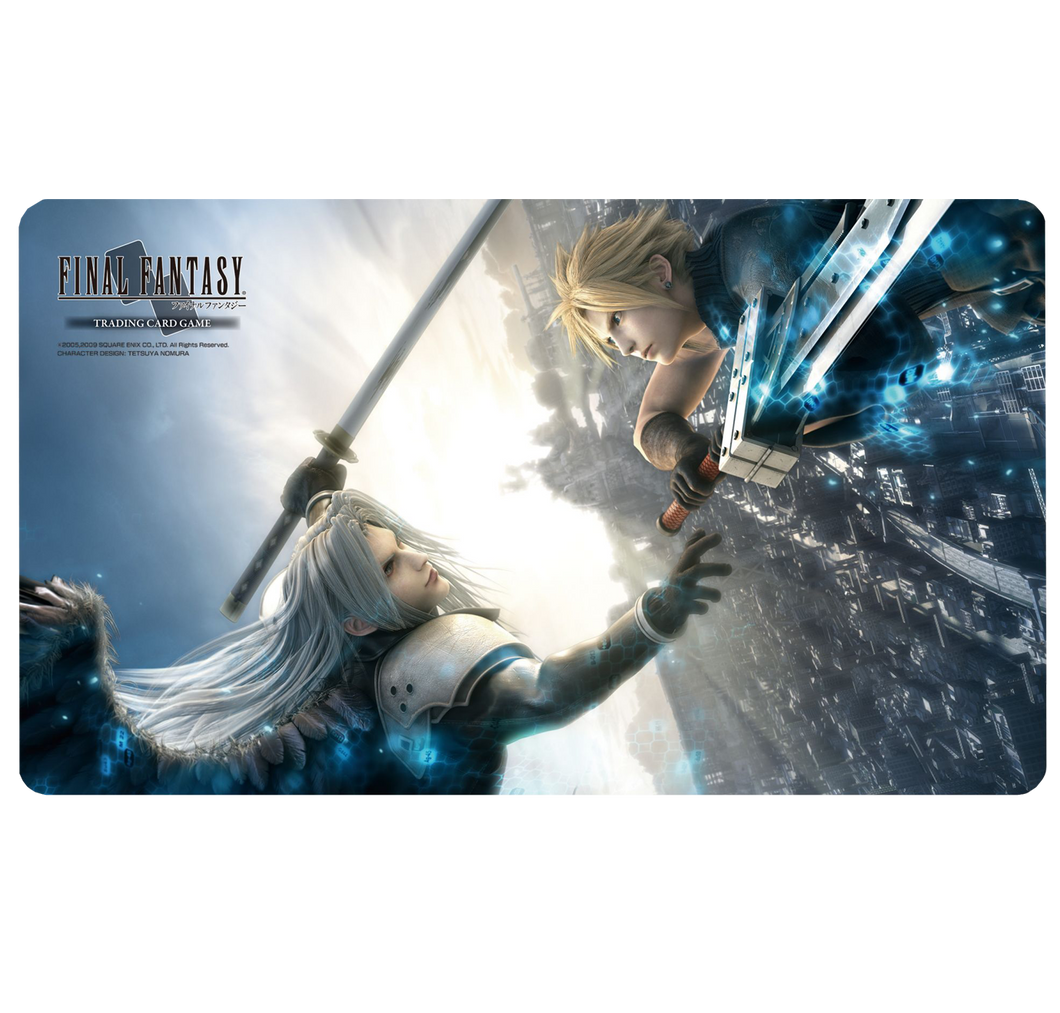 FFTCG Playmat - Final Fantasy VII - Cloud/Sephiroth